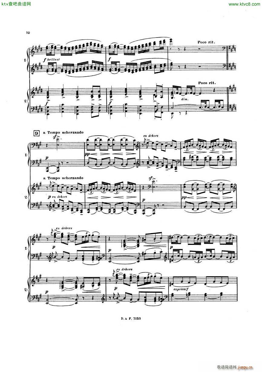 busser debussy Petite Suite 2P(����V)10
