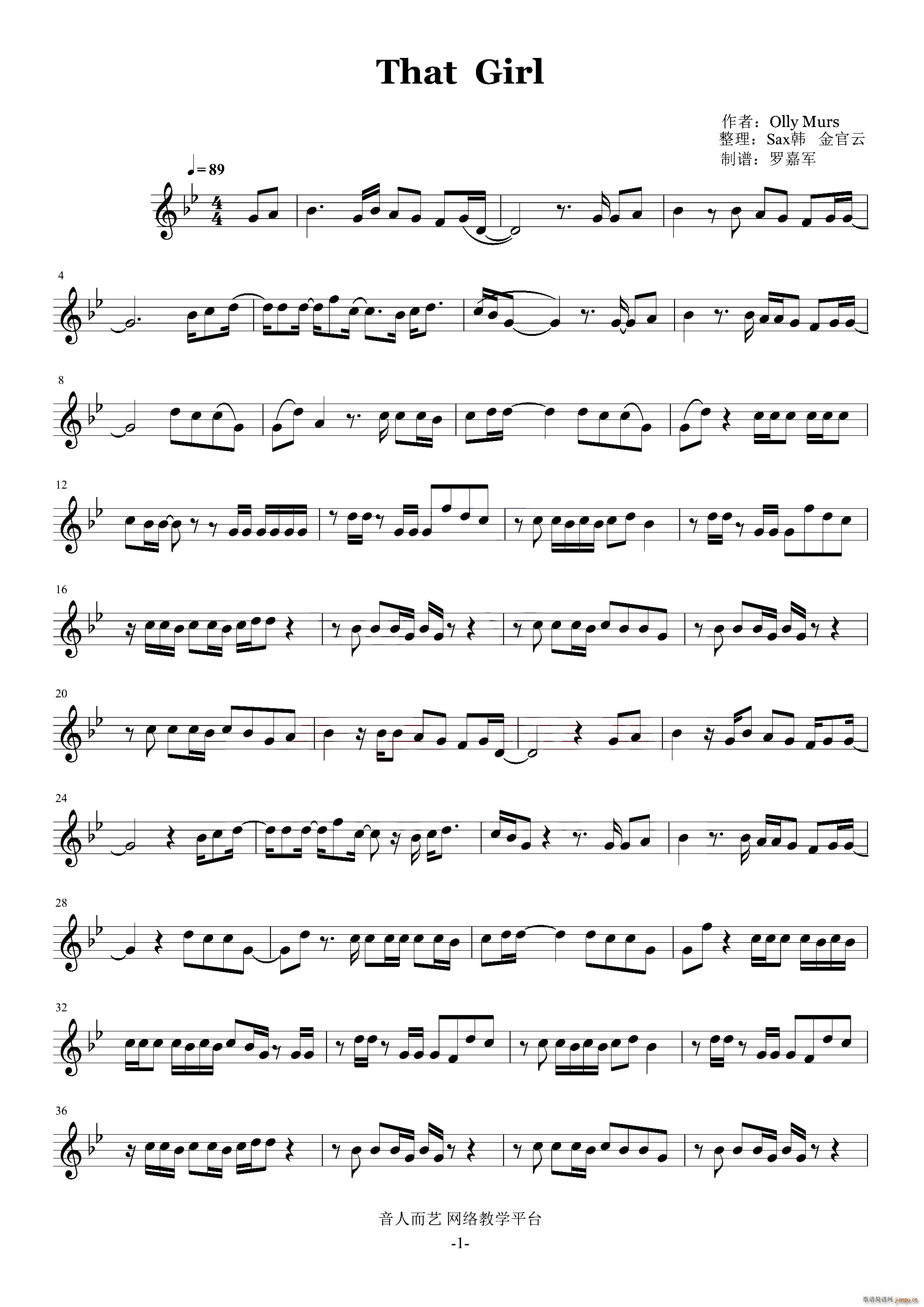 That Girl �_��˹����(ʮ�ּ�����)1