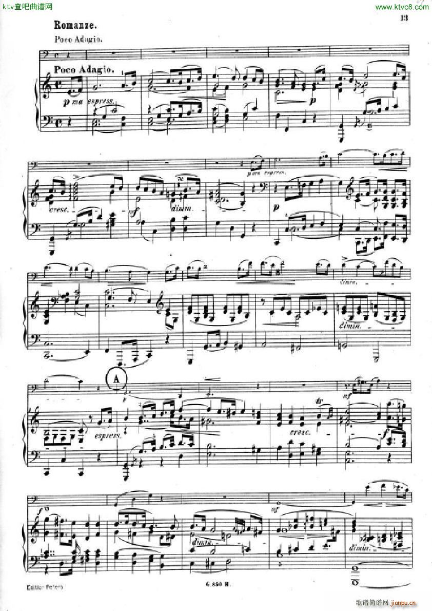 Hummel Sonata for cello and piano(����V)11