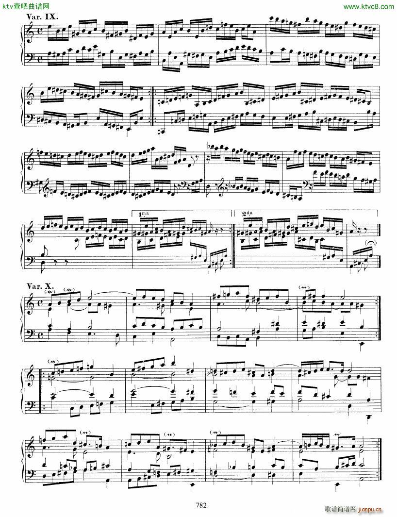 Bach JS BWV 989 Aria Variata(����V)6