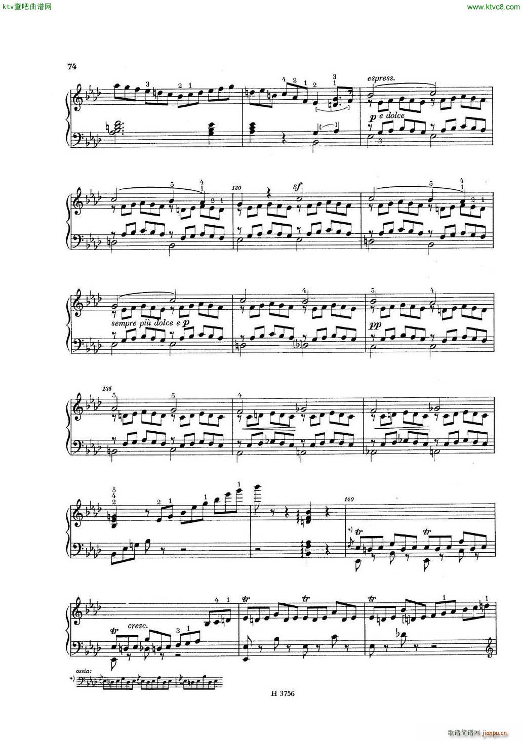 Dussek Sonate No26 op70 Retour a Paris(����V)34