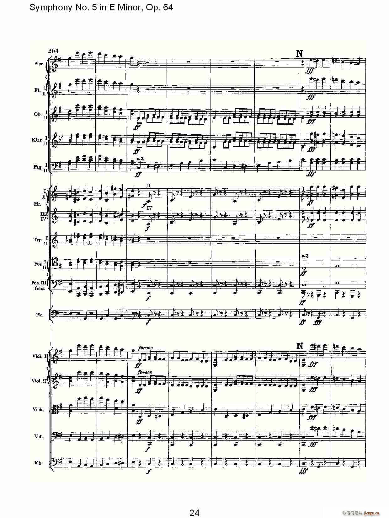 Symphony No. 5 in E Minor, Op.64(ʮ�ּ�����)24