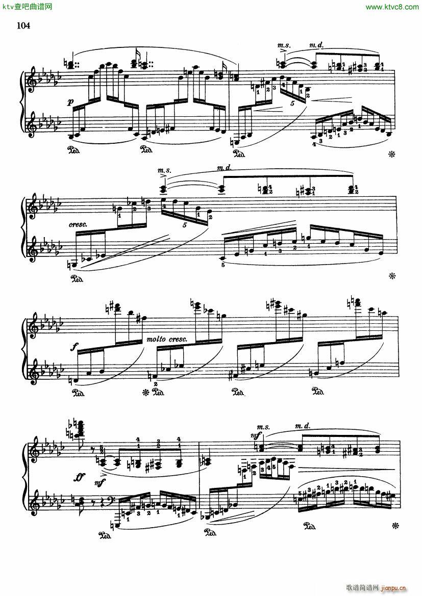 griffes op5 Three tone pictures(����V)10