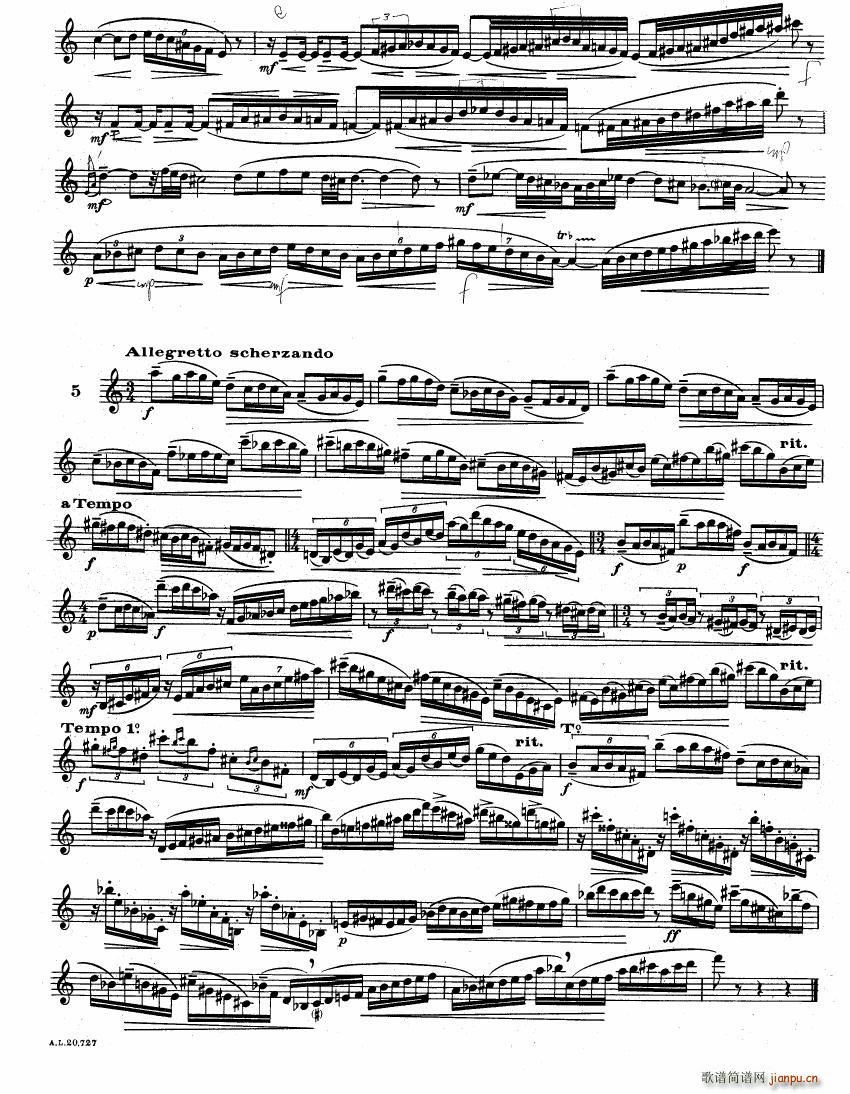 E Bozza 18 ��tudes Pour Hautbois(����V)5