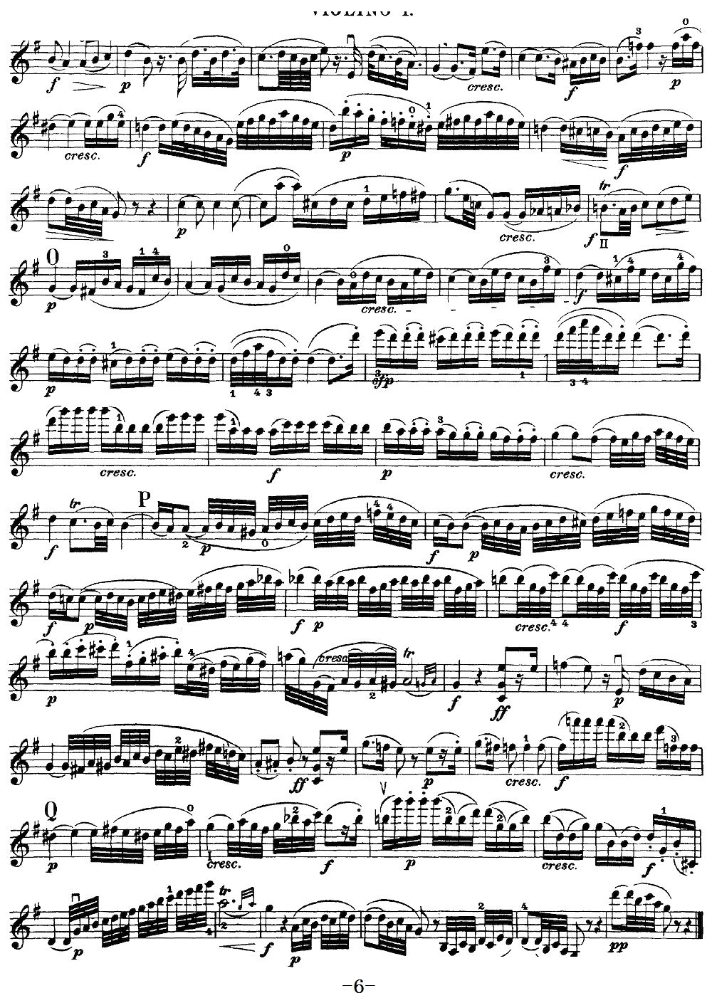 Mozart Quartet No 20 in D Major K 499 Violin 1(ʮ�ּ�����)6
