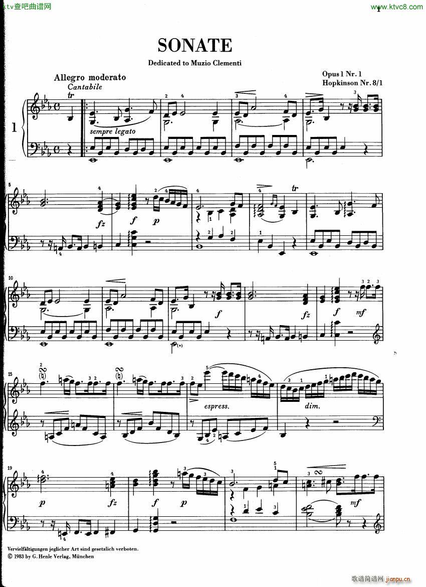 Field 01 1 Piano Sonata No1(����V)1