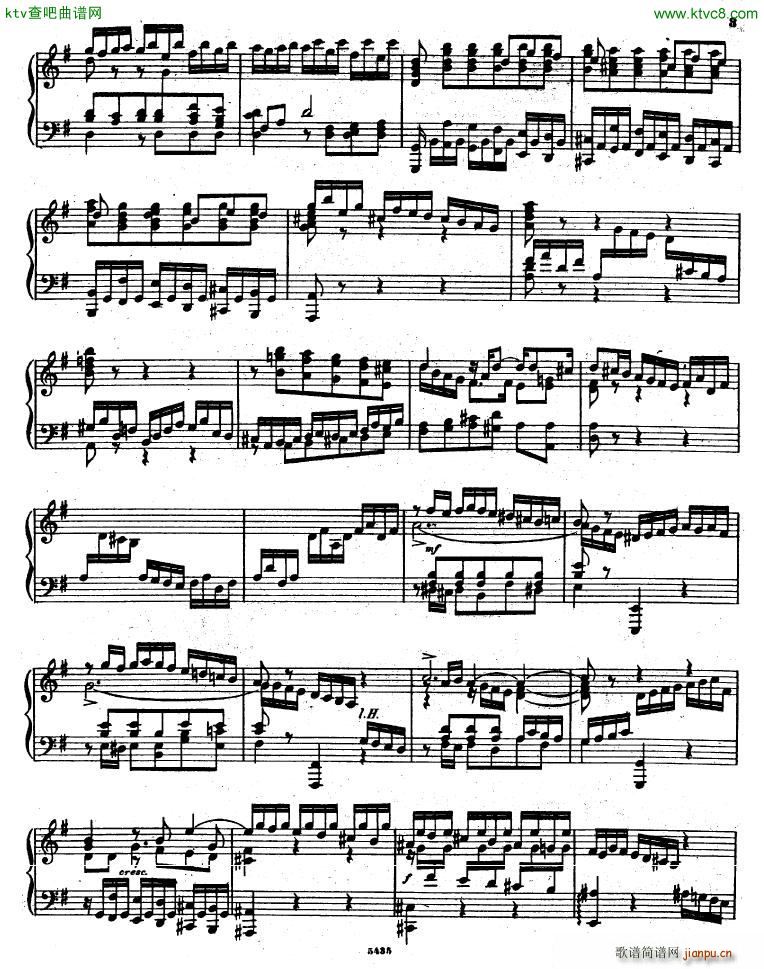 Bach D Albert Prelude and fugue in g major(����V)3