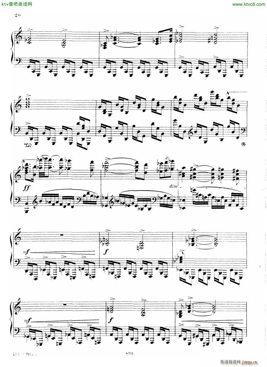 D Albert op 16 no 4 Ballade(����V)12