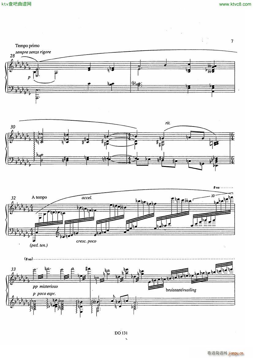 Etude No 12 Pr��lude et Fugue(����V)5