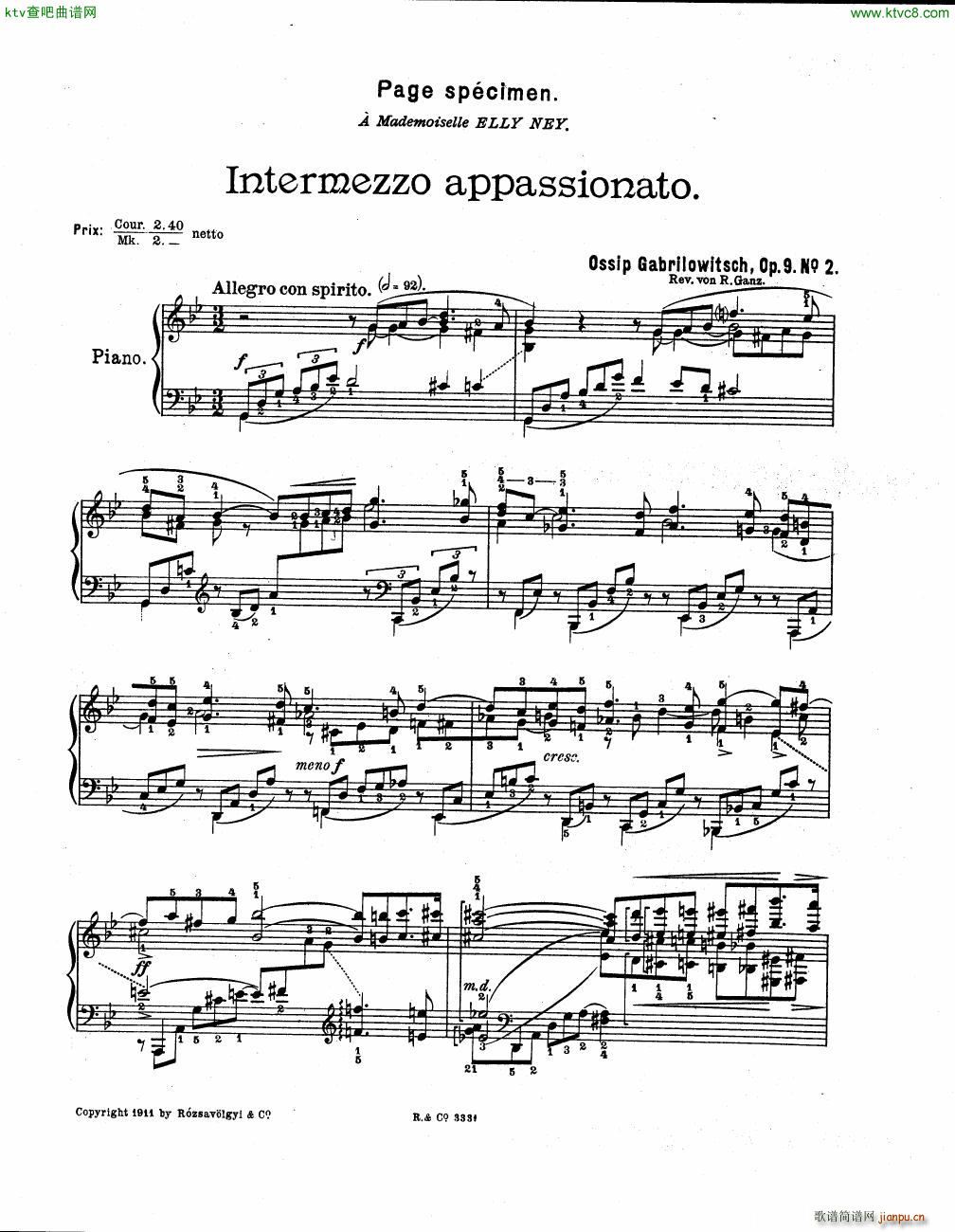 Blanchet Op 15 no 3 Polonaise(����V)8