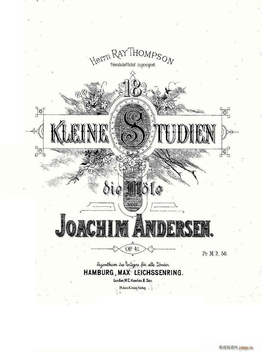 18 kleine Studien.Op.41(ʮ�ּ�����)1