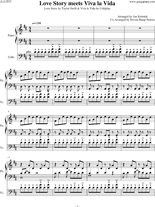 love story meets viva la vida(����V)1