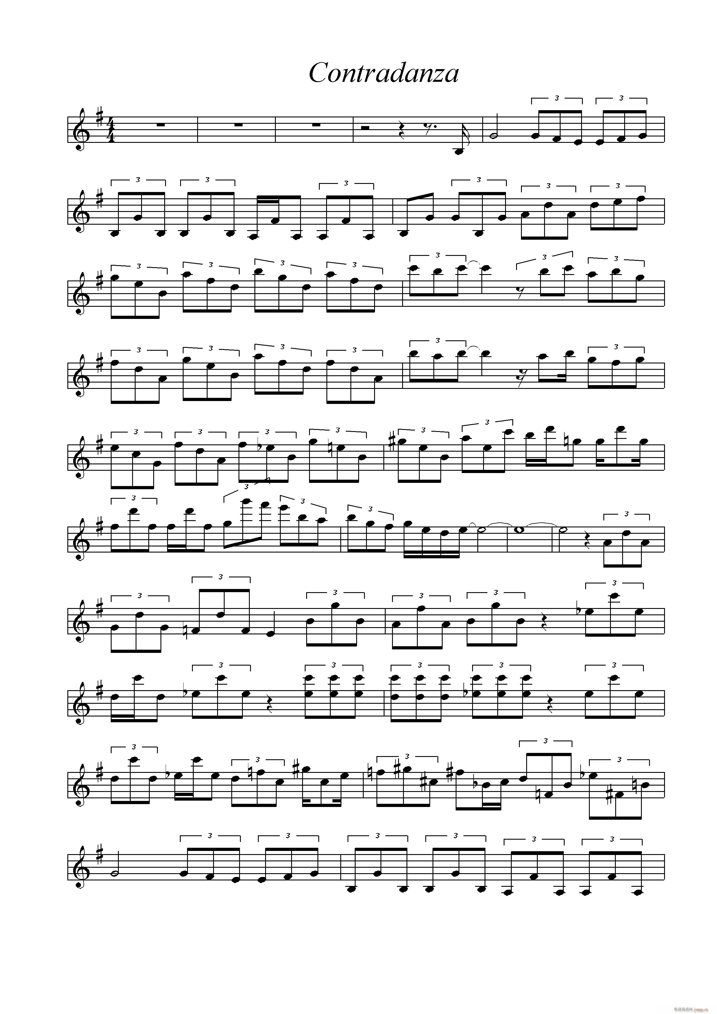 Contradanza(С�����V)1