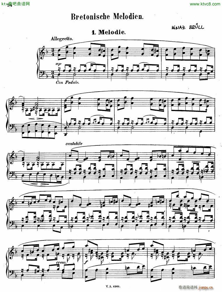 Brull bretonische melodien op 45(����V)1