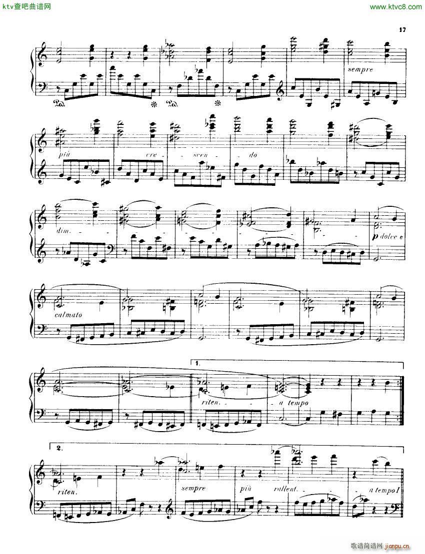 Indy Petite Sonate dans la forme classique op9(����V)15