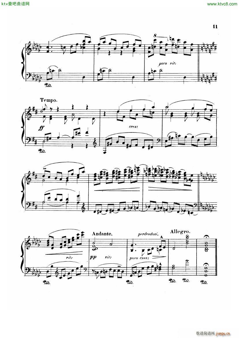 Albeniz op 82 Piano Sonata no 5(����V)11