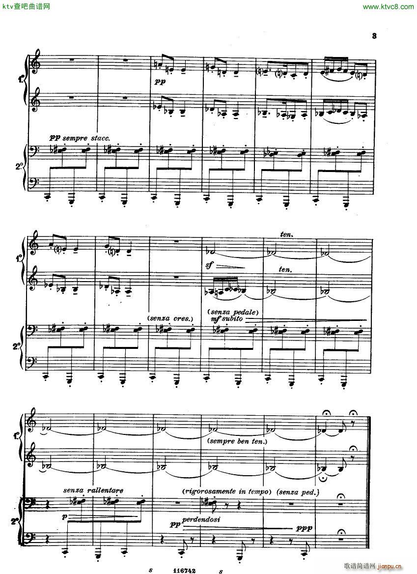 Casella Five Easy Pieces Pupazzetti 4 hands 1915(����V)3