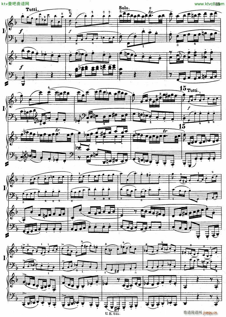 Bach JS BWV 1052 Keyboard Concerto in d ed R ntgen(����V)36