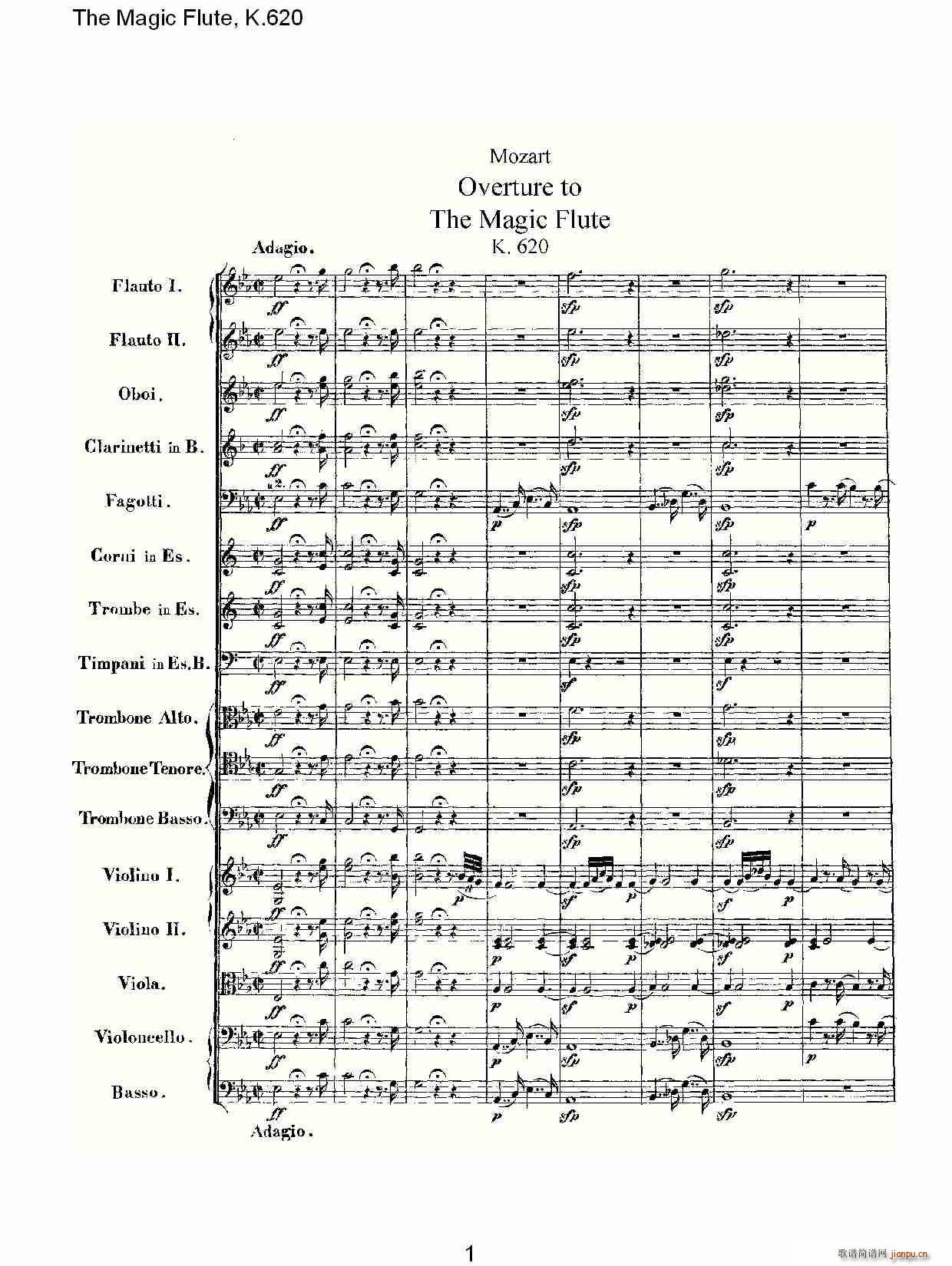 The Magic Flute, K.620(ʮ�ּ�����)1