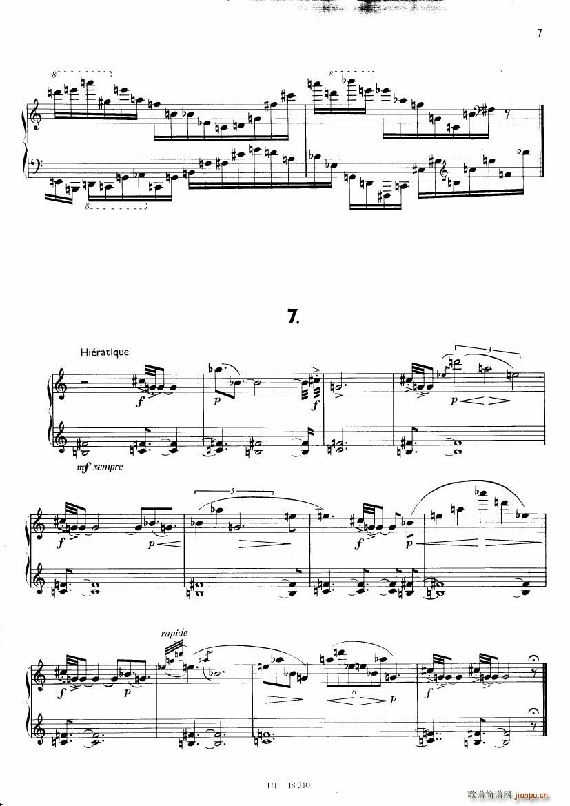Boulez Douze Notation(����V)6