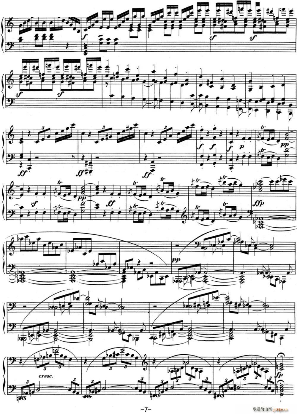 ؐ���������Q��03 C���{ Op 2 No 3 C major(����V)7