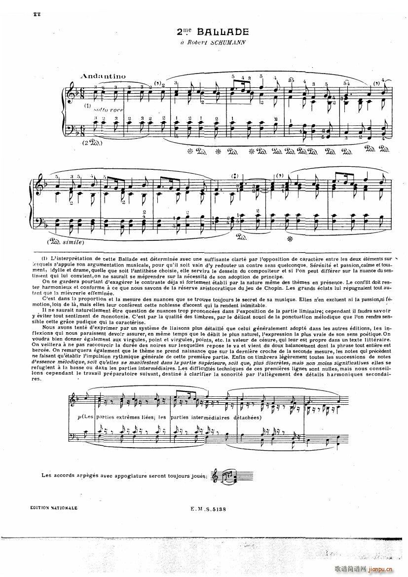 Chopin Cortot 4 Ballades(����V)22