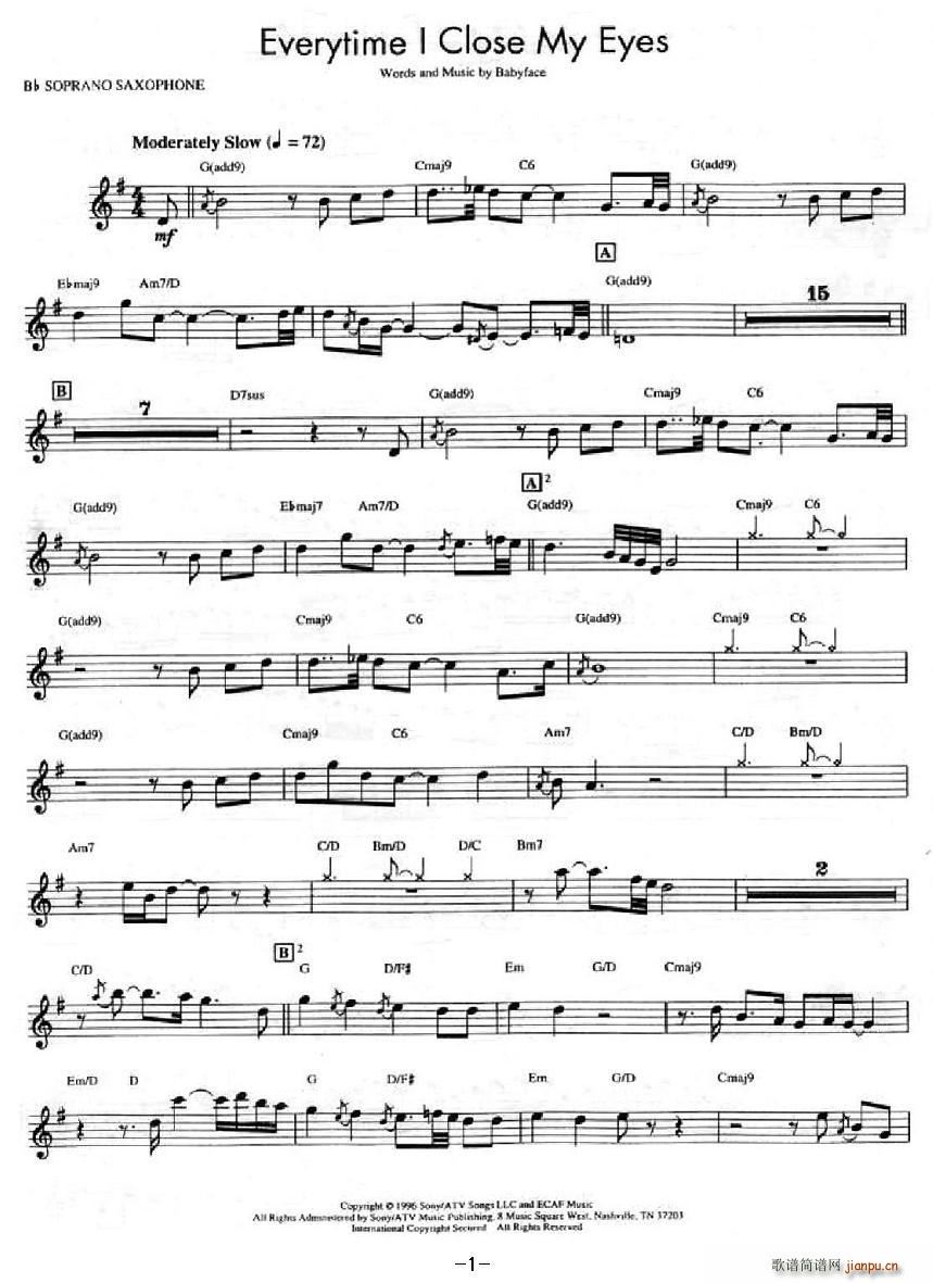 Everytime l Close My Eyes(ʮ�ּ�����)1