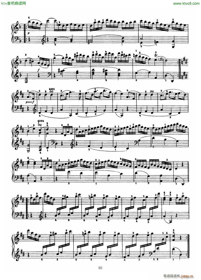 Haydn Piano Sonata No 33 In D(����V)10