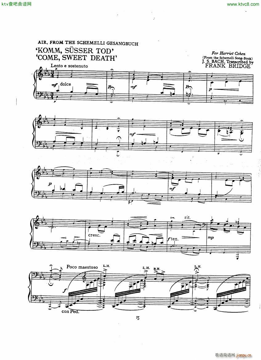 Bach JS A transcription book for Harriet Cohen(����V)18