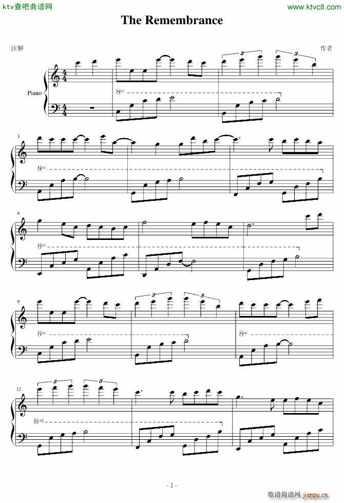 The Remembrance(����V)1