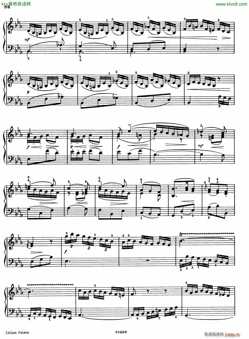 Bach JC op 17 no 3 Sonata(����V)9