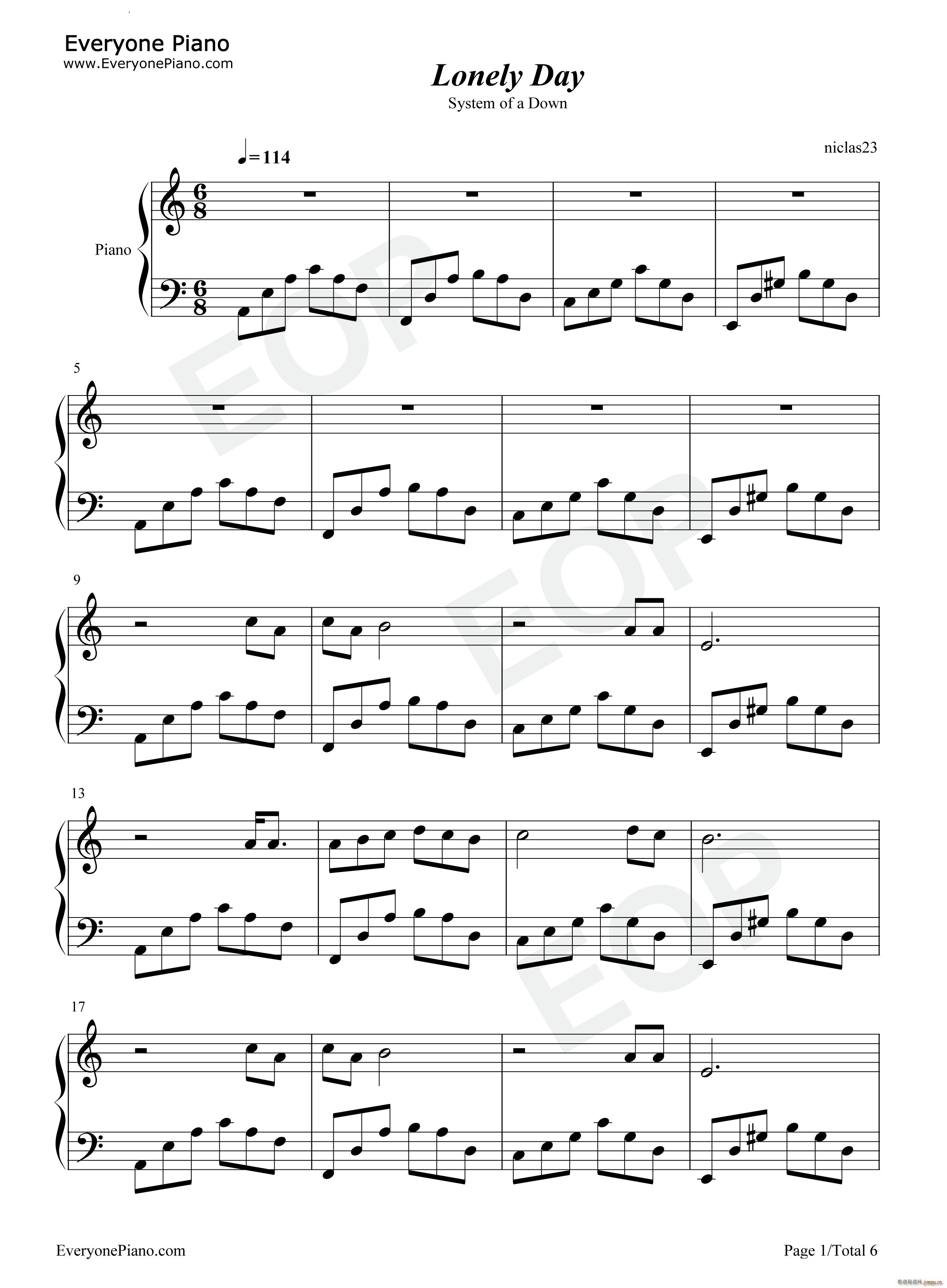 Lonely Day(����V)1