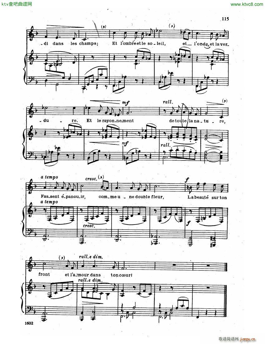 Faure 30 Songs ��(����V)26