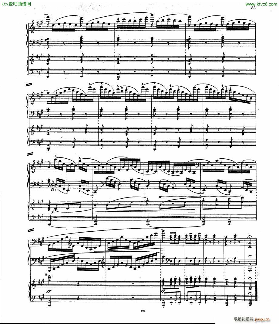 Hummel op 56 Rondo brillant pno orch(����V)32