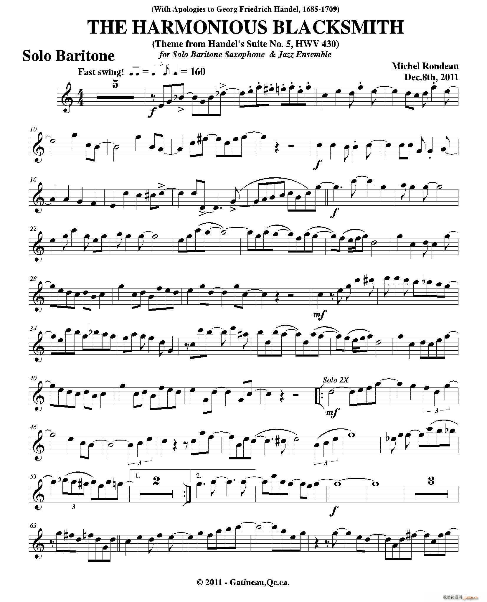 THE HARMONIOUS BLACKSMITH ������(ʮ�ּ�����)1