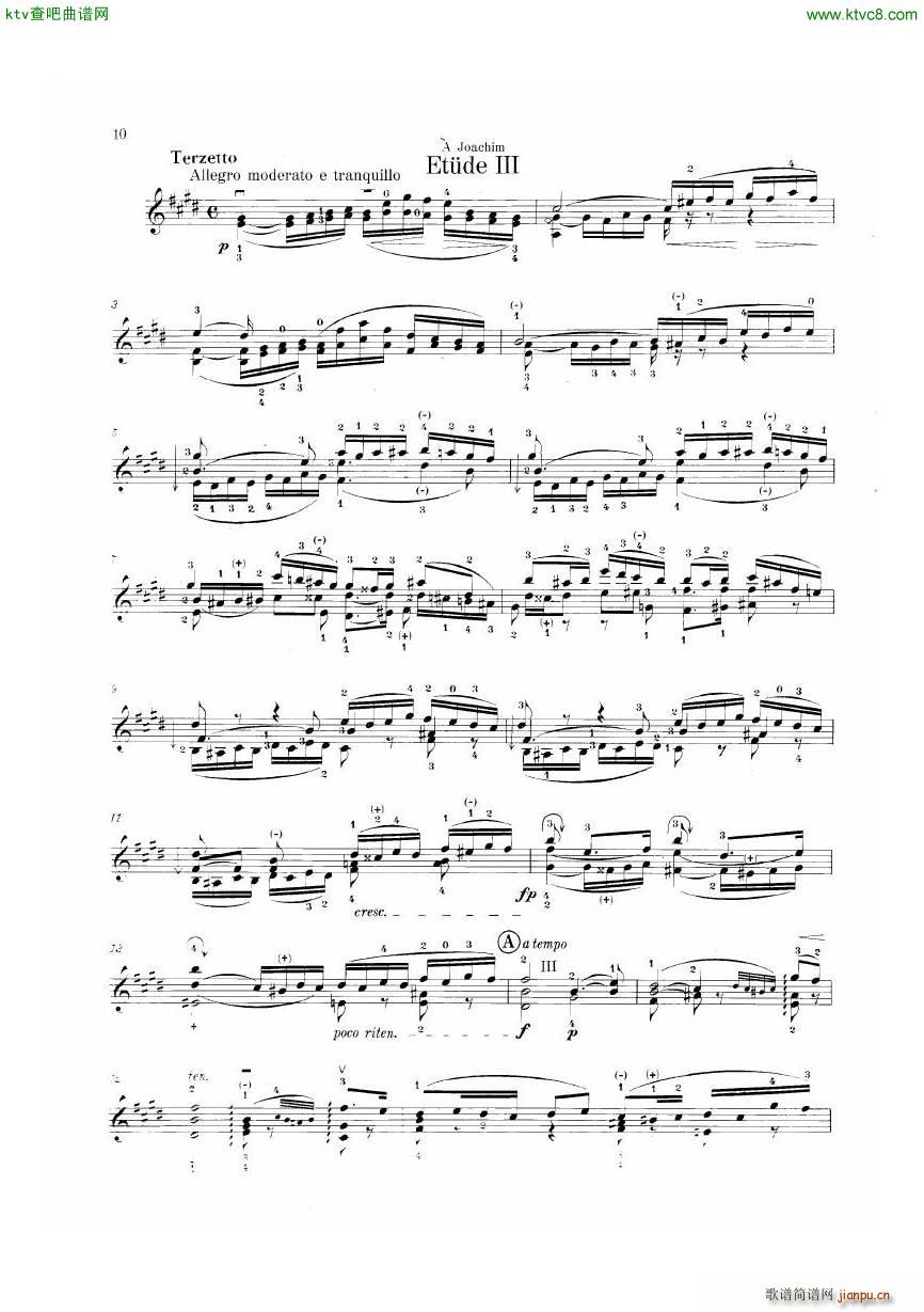 H W Ernst 6 Polyphonic Studies(����V)9