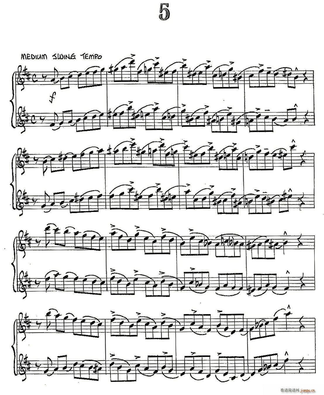 Jazz Conception For Saxophone Duets 5 ������(���V)1