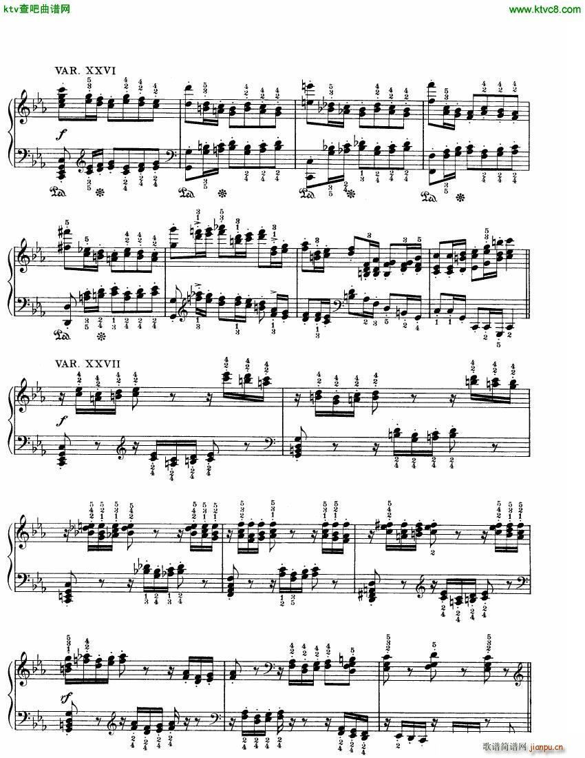 Beethoven WoO 80 32 Variations in C Minor(����V)14
