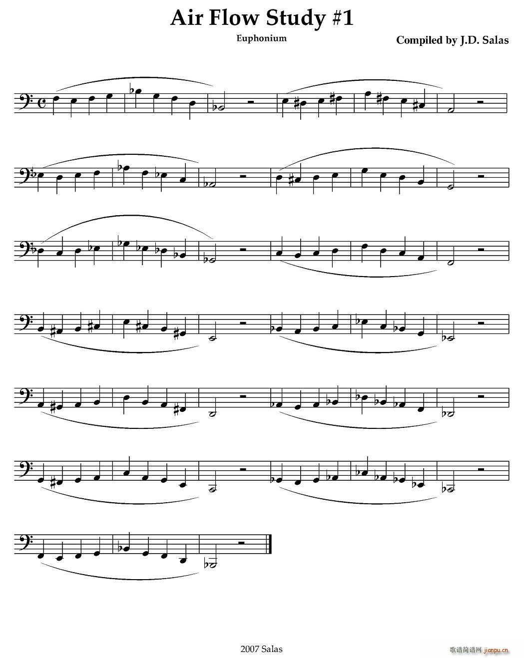 Air Flow Study Euphonium ��̖�����̲��x��(ʮ�ּ�����)1