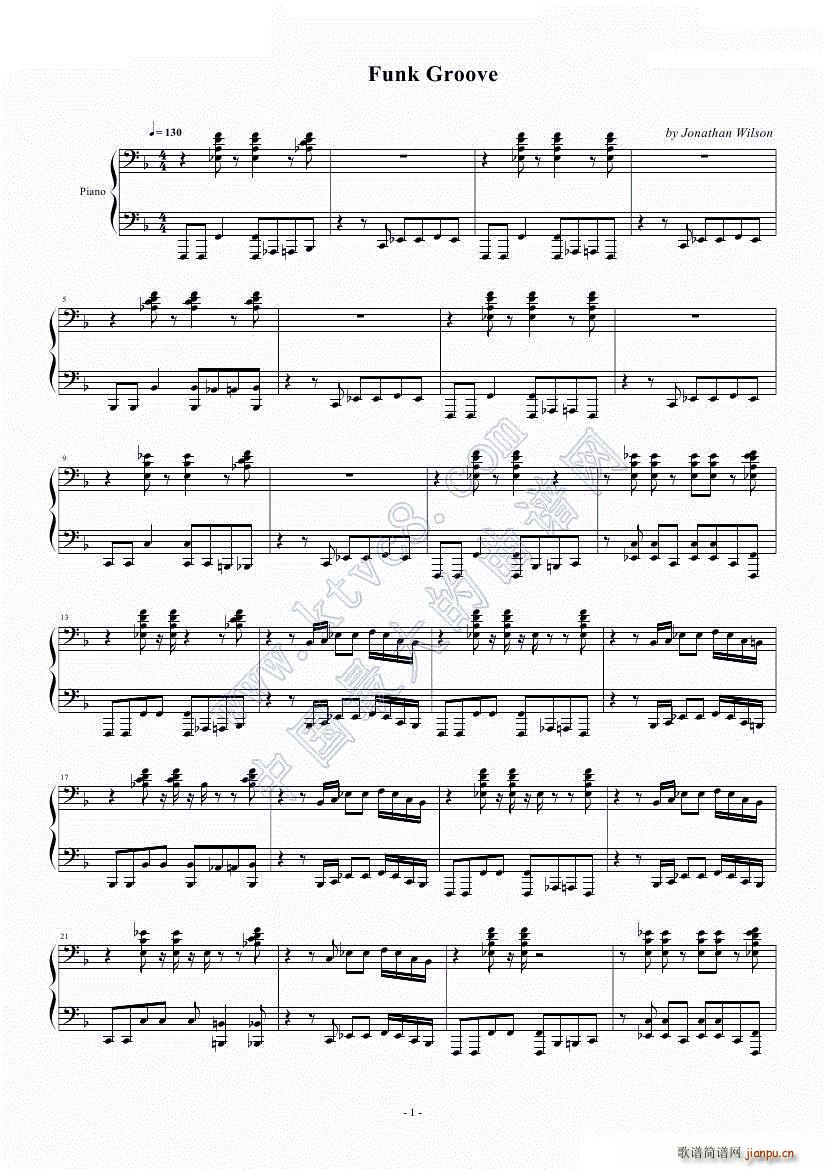 Funk Groove in F(����V)1