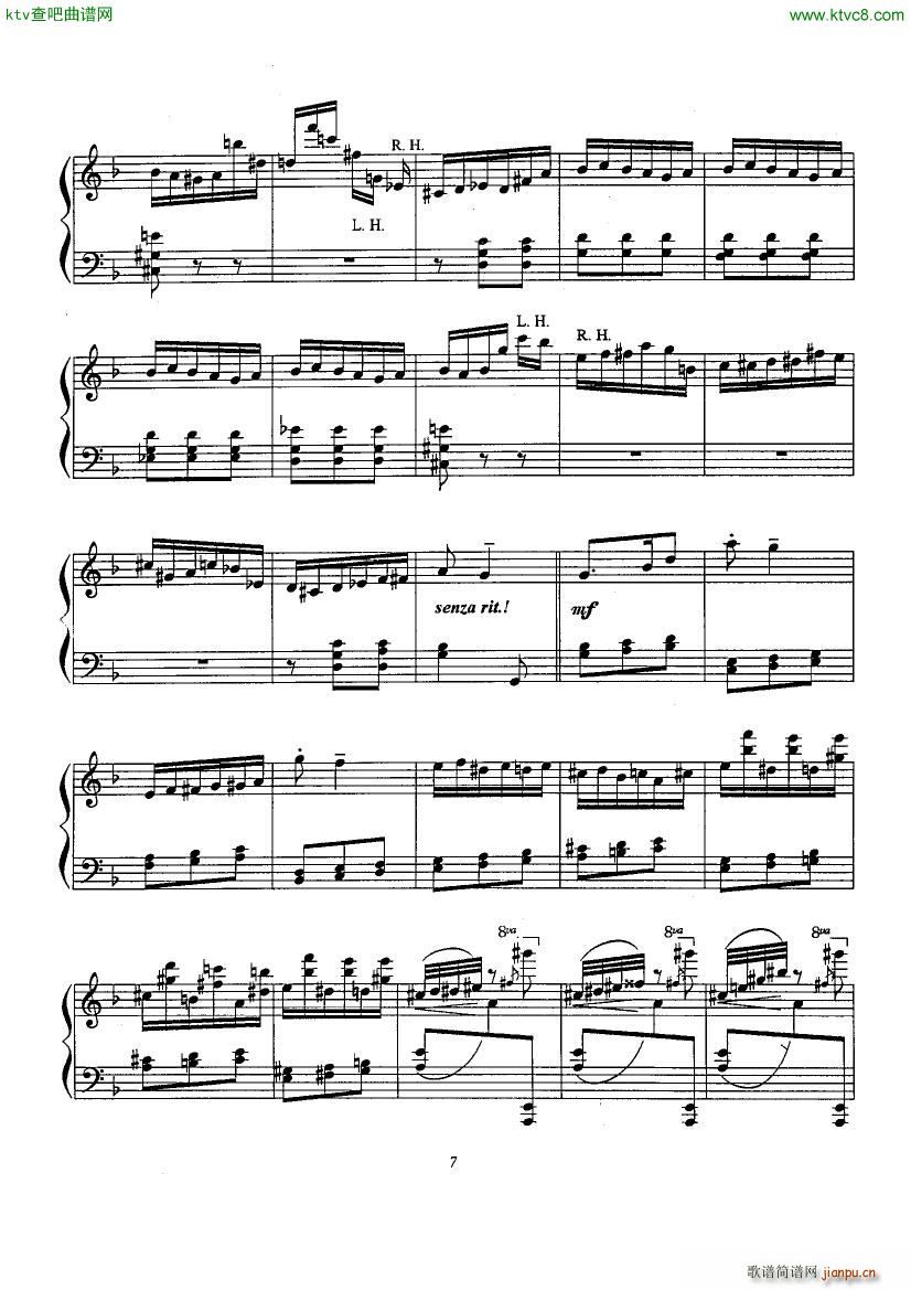 Etude No 6 Omaggio a Domenico Scarlatti(����V)7