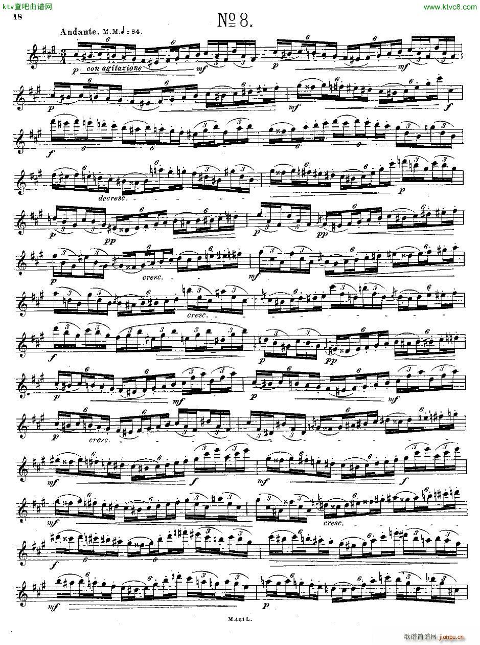 Andersen op 15 24 grosse Et��den fl solo(����V)18