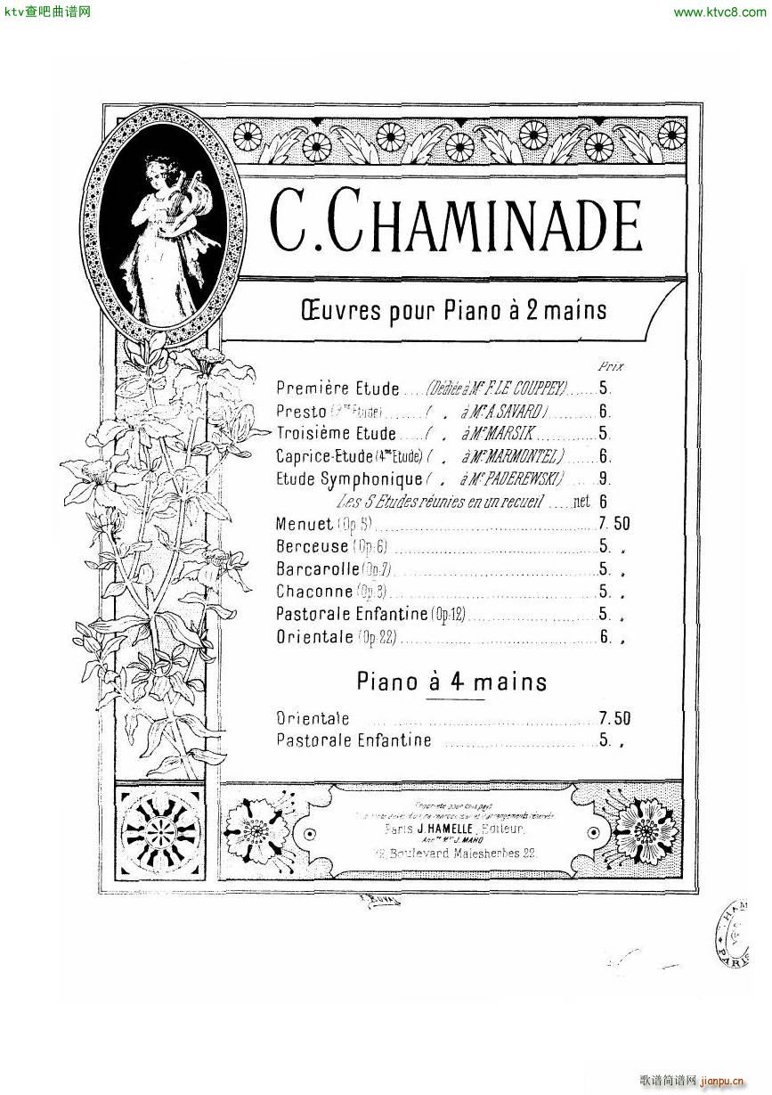 Chaminade 08 Chaconne(����V)1