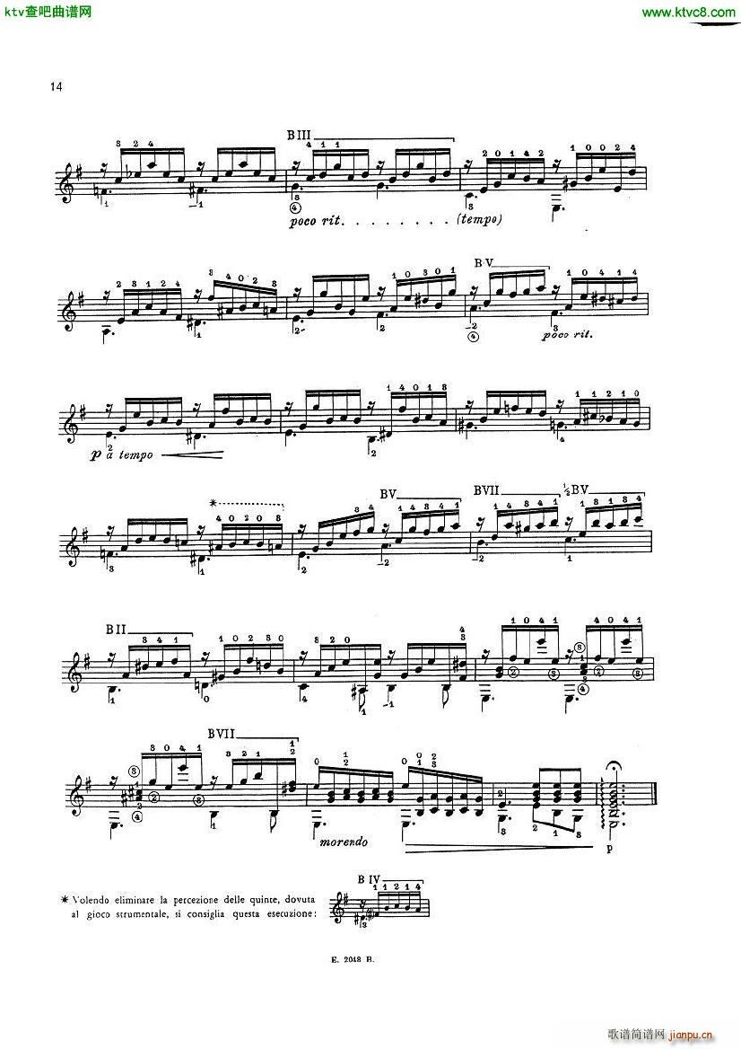 Mauro Giuliani 6 Preludi op 83(����V)13