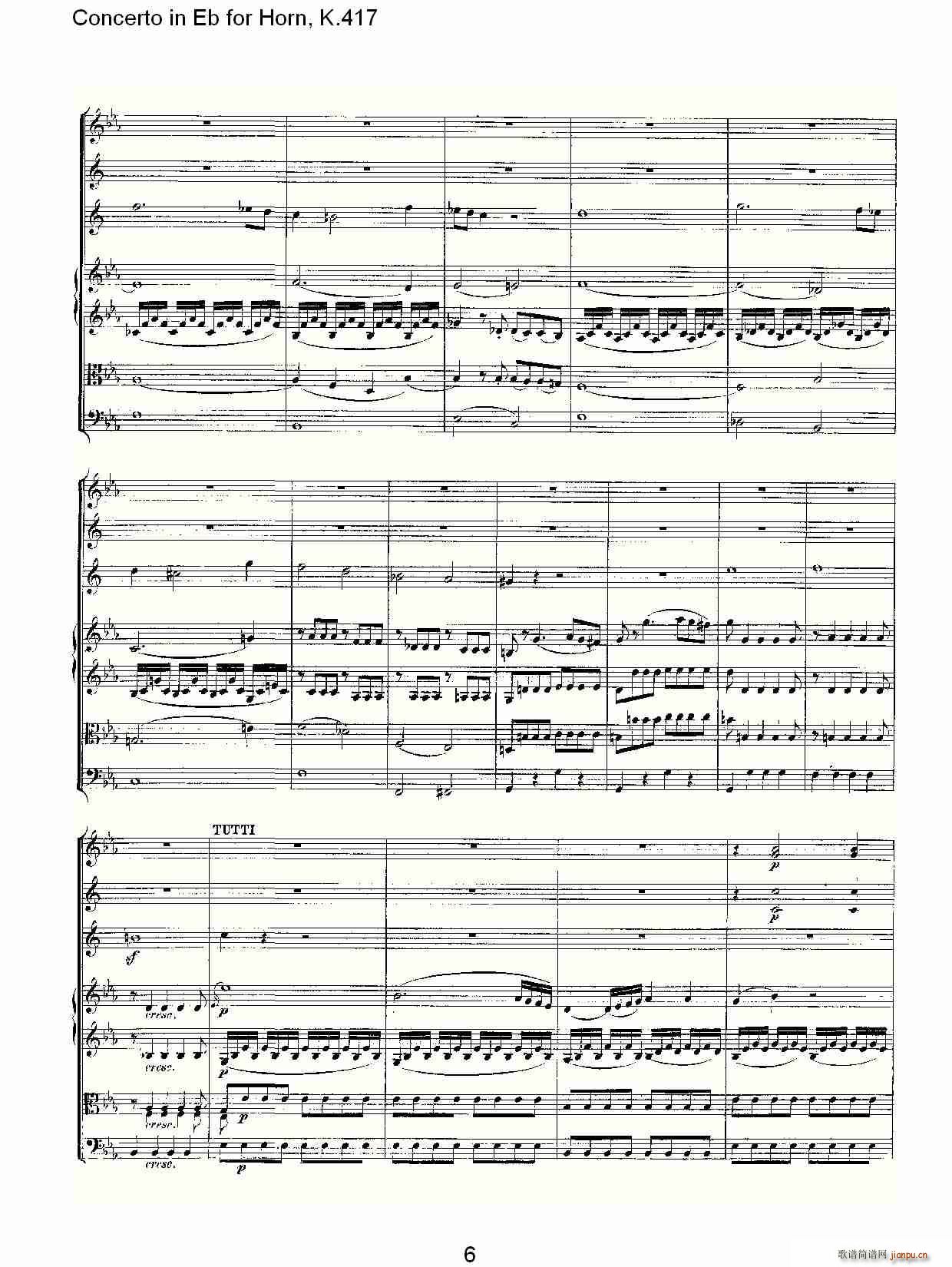 Concerto in Eb for Horn, K.417(ʮ�ּ�����)6