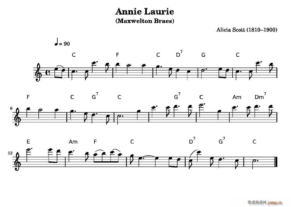 �����}�� Annie Laurie(�Ѻ��V)1