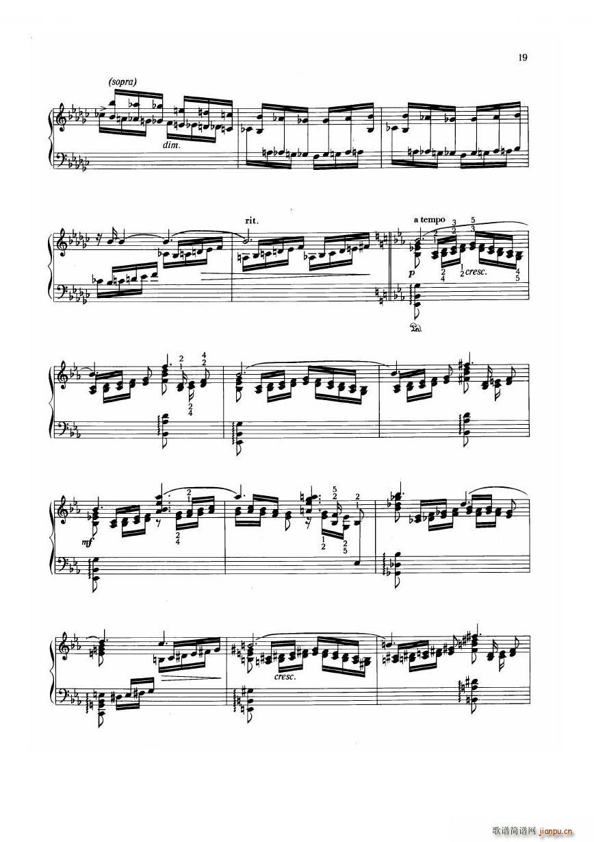 Dohnanyi Etude Op 28 3 3(ʮ�ּ�����)7