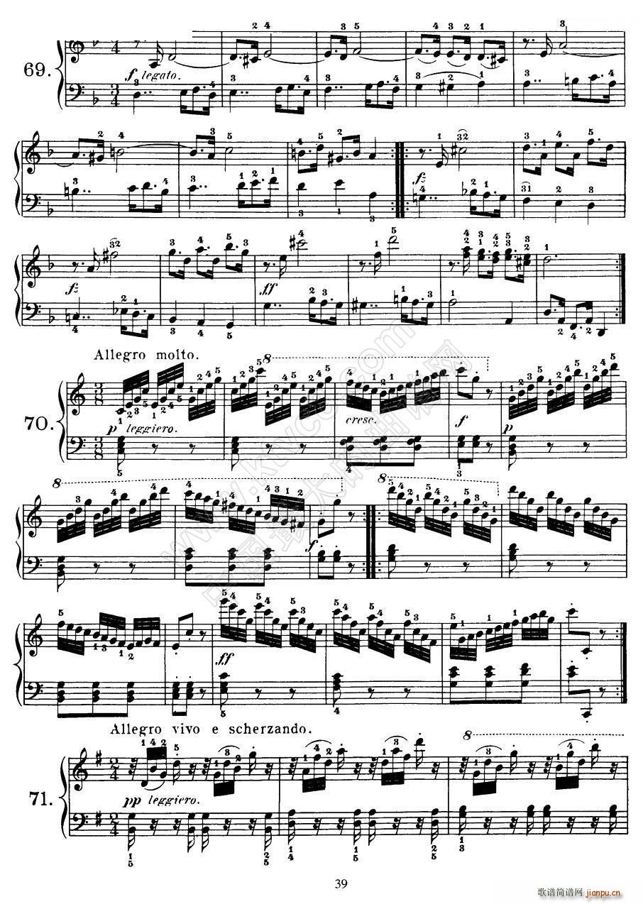 Czerny 100 Progressive Studies Op 139 69 77(����V)1