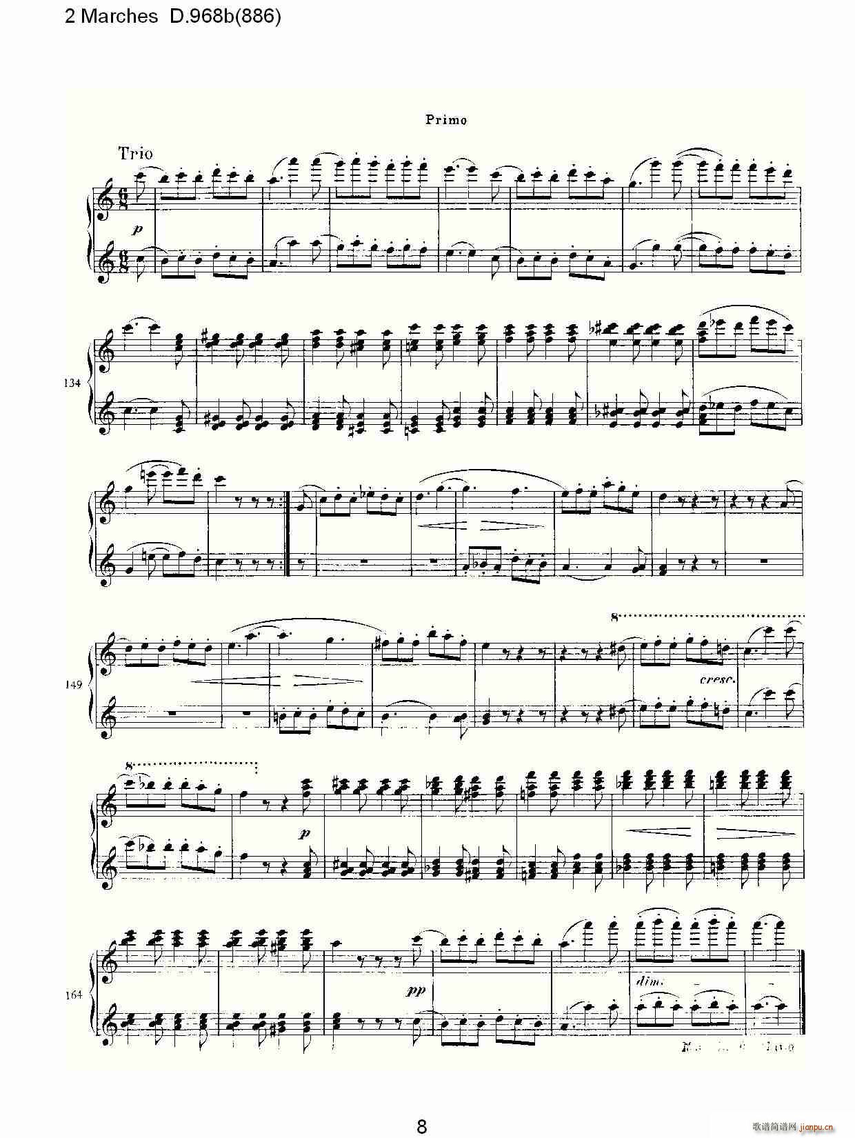 2 Marches D.968b(ʮ�ּ�����)8