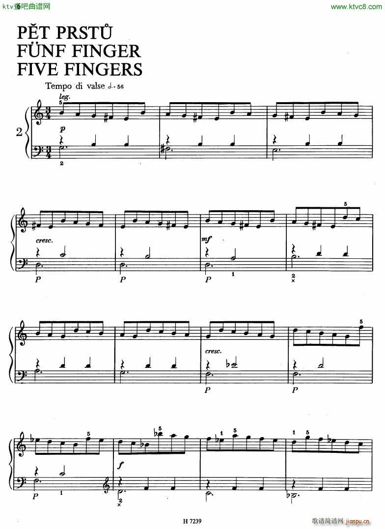 Hurnik piano etudes(����V)3